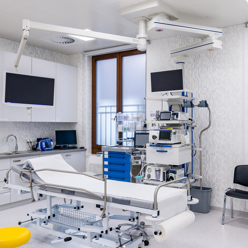 Sala zabiegowa pracowni endoskopii BodyClinic